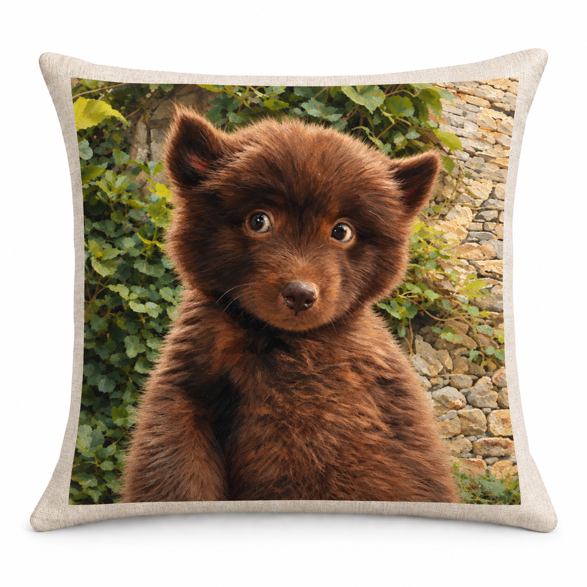 Lily Pet Art Cushion Cover